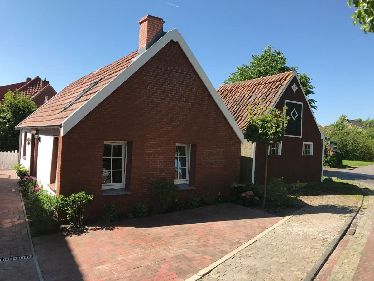 Ferienhaus Wattwurm Rysum ภายนอก รูปภาพ