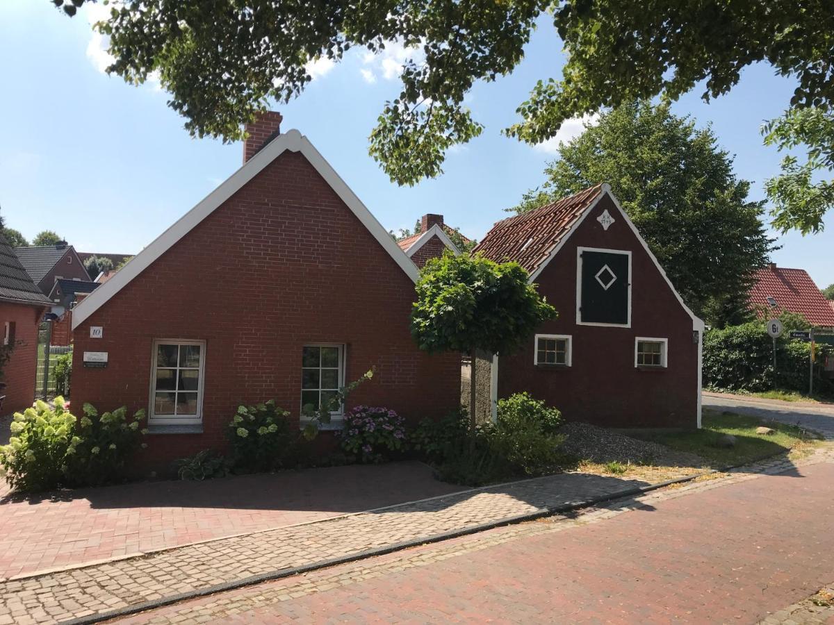 Ferienhaus Wattwurm Rysum ภายนอก รูปภาพ